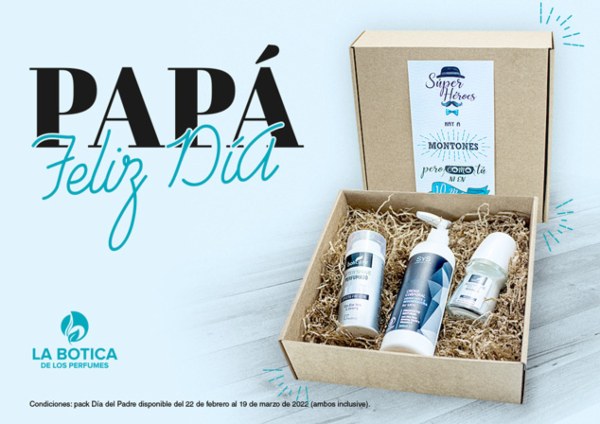 ‘Feliz día, Papá’, el pack exclusivo de La Botica de los Perfumes para el Día del Padre